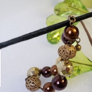 vintage bracelet and pendant lot, vintage jewelry